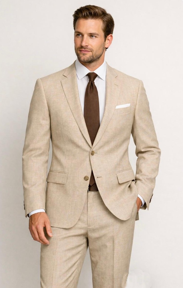 statement-men-s-2-piece-100-wool-modern-fit-textured-solid-suit-single-breasted-suit-jacket