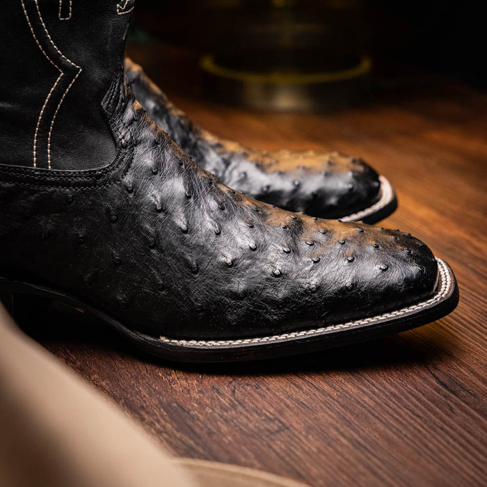 Marco Di Milano Alabama Black Leather Luxury Shoe