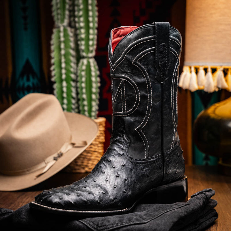 Marco Di Milano Alabama Black Leather Luxury Shoe