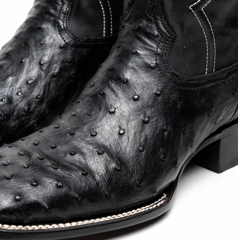 Marco Di Milano Alabama Black Leather Luxury Shoe