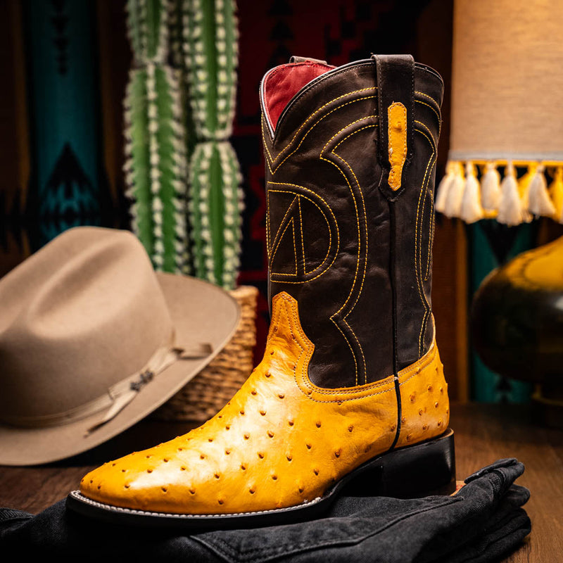 Marco_Di_Milano Alabama Buttercup - Luxury Leather Dress Shoe