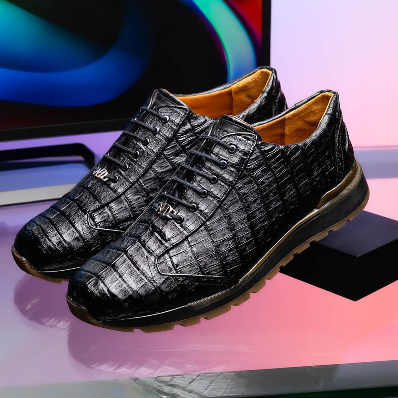 Marco Di Milano Alonzo Black Leather Oxford