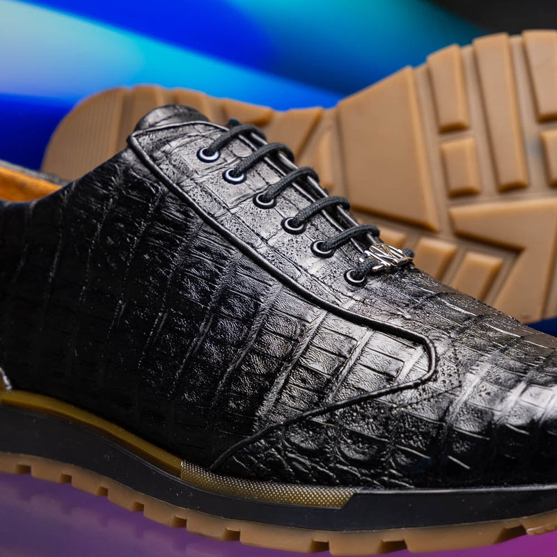 Marco Di Milano Alonzo Black Leather Oxford