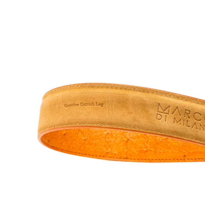 Marco Di Milano Alessio Belt Cognac Leather Dress Shoe