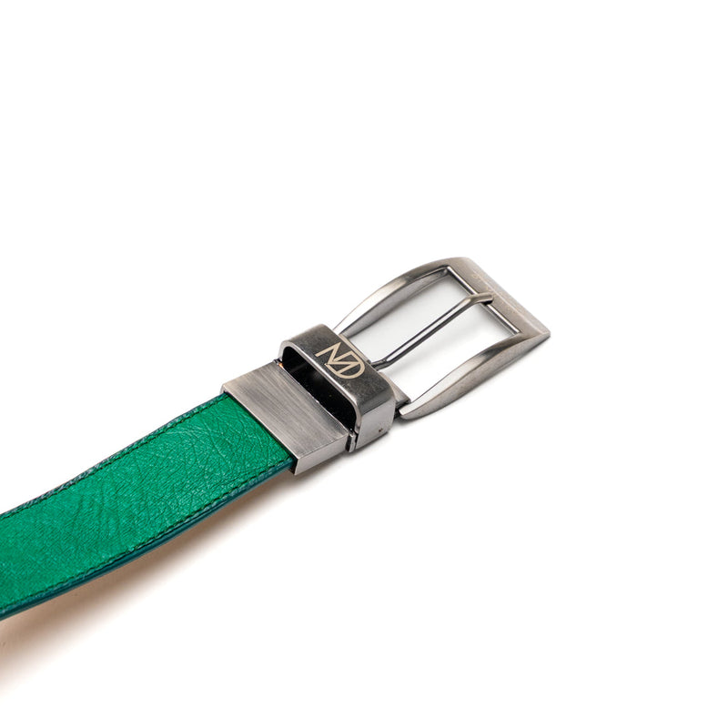 Marco Di Milano Alessio Belt - Lemon Green Leather Loafer