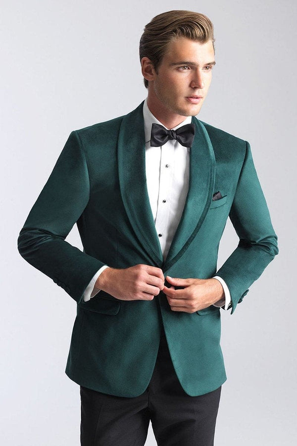 Green Prom Tux - Emerald Green Mens Tuxedos