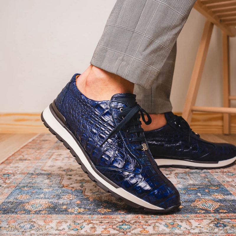 Marco Di Milano Alonzo Navy Leather Dress Shoe