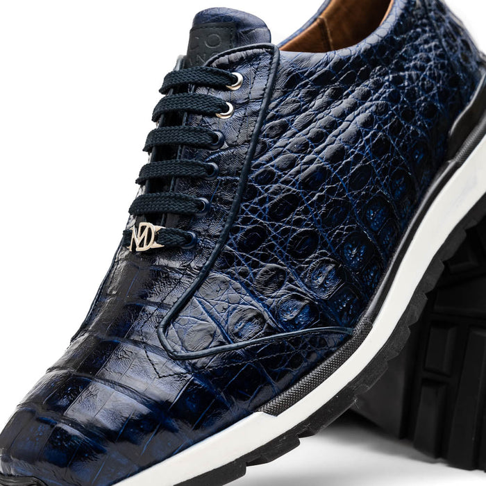 Marco Di Milano Alonzo Navy Leather Dress Shoe