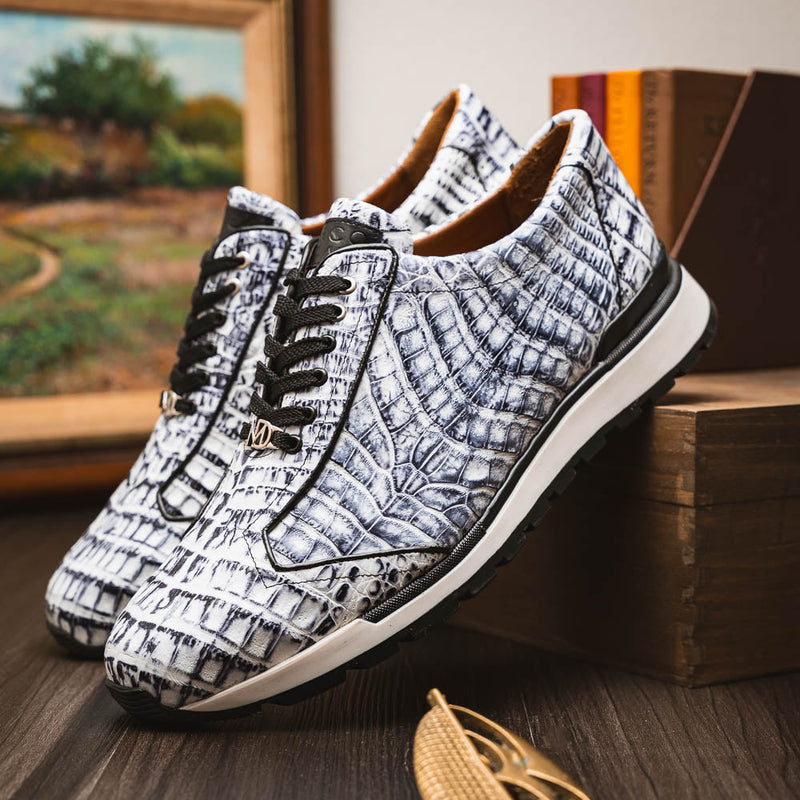 Marco_Di_Milano Alonzo Newspaper Leather Luxury Shoe