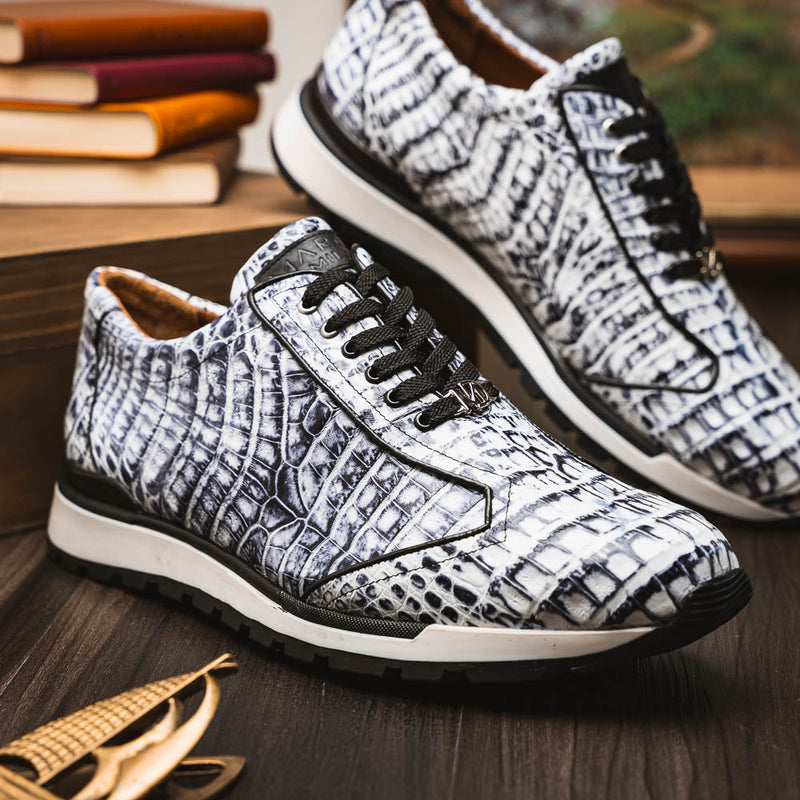 Marco_Di_Milano Alonzo Newspaper Leather Luxury Shoe