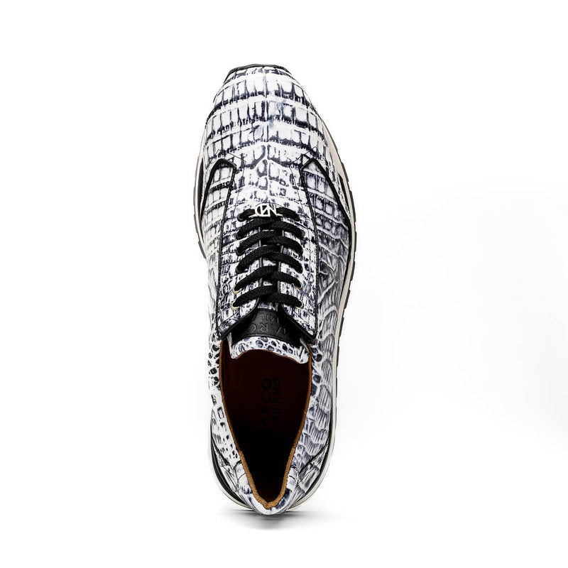 Marco_Di_Milano Alonzo Newspaper Leather Luxury Shoe