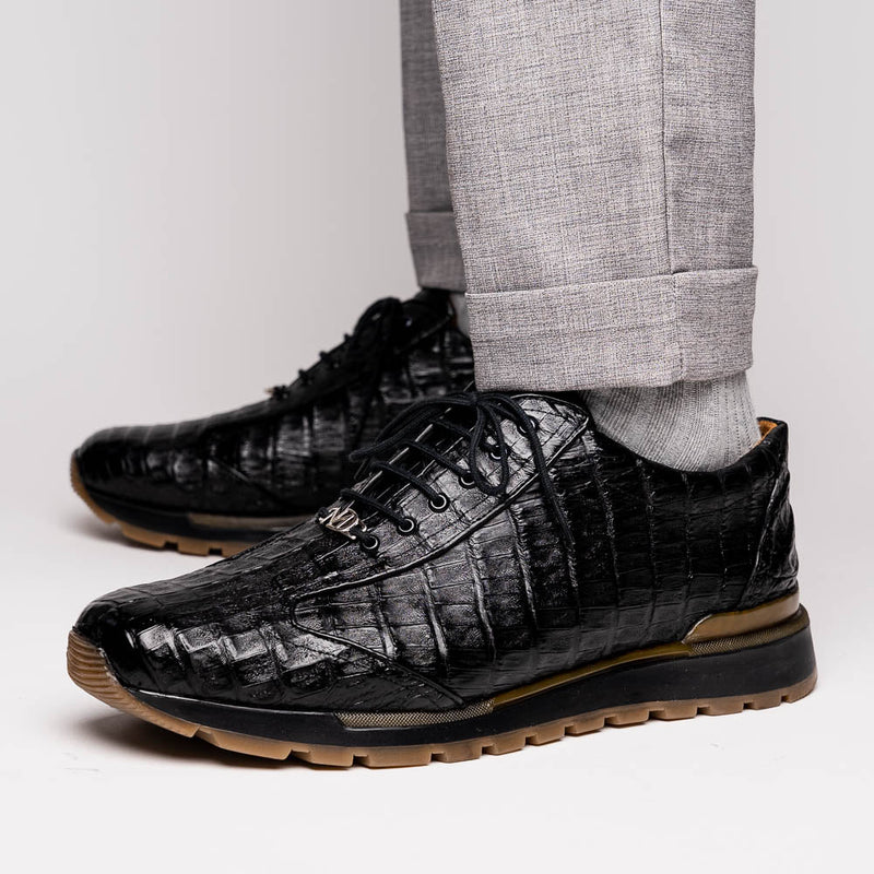 Marco Di Milano Alonzo Black Leather Oxford