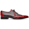 Marco Di Milano Anzio Black Cherry Leather Shoe