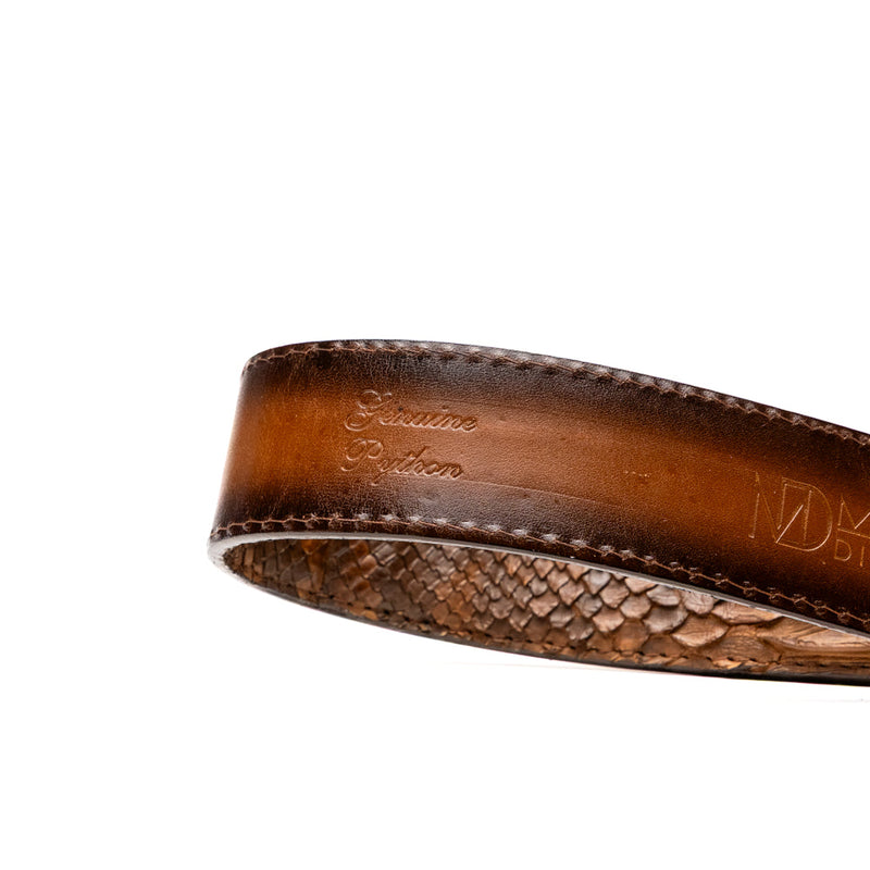 Marco Di Milano Arkansas Belt Cognac Leather Dress Shoe