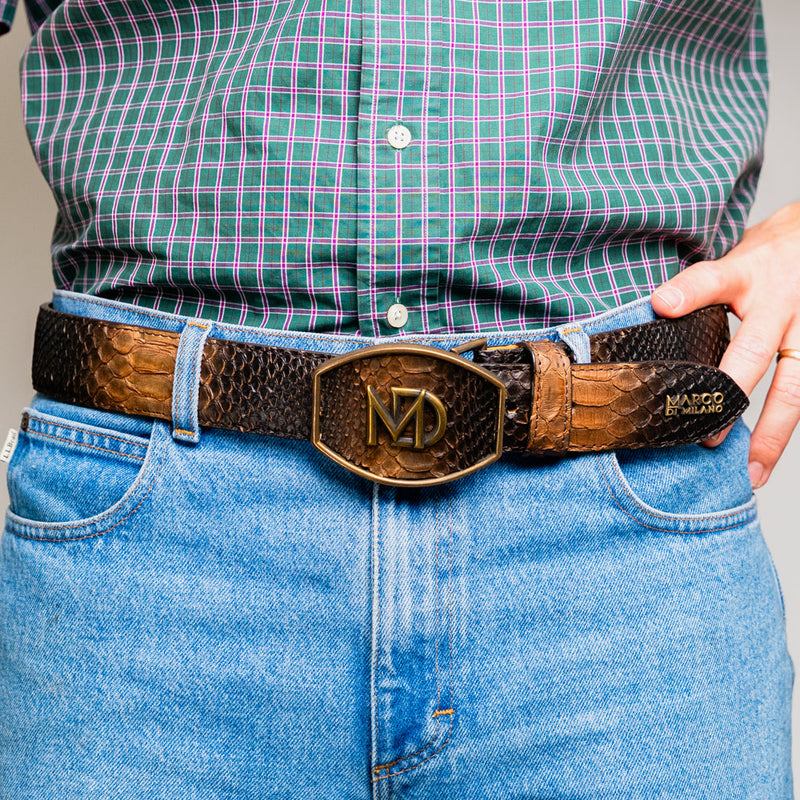 Marco Di Milano Arkansas Lisboa Belt Shoe - Luxury Leather