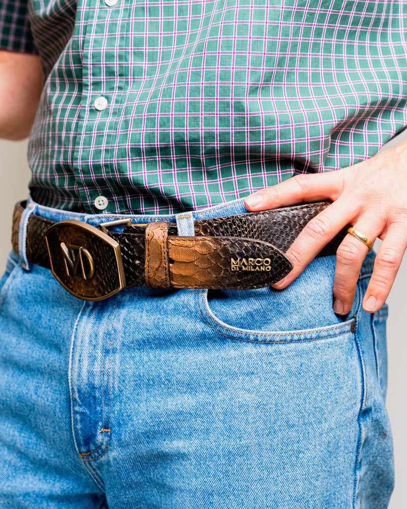 Marco Di Milano Arkansas Lisboa Belt Shoe - Luxury Leather