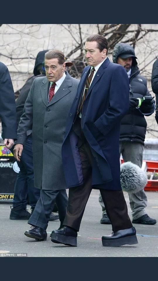 Frank Sheeran The Irishman Robert De Niro Blue Coat - Image 4