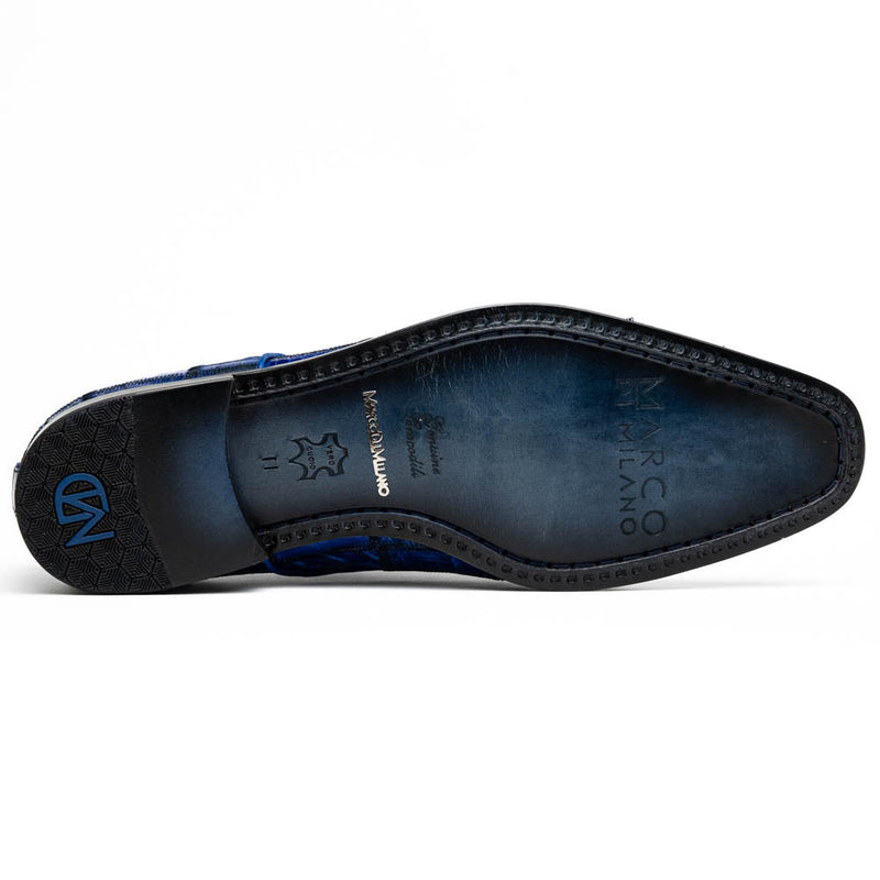Marco Di Milano Asti Electric Blue Leather Loafer