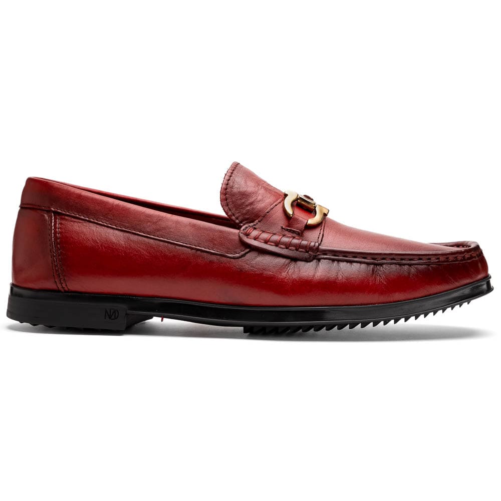 Atrani Red Calf Bit Loafer 