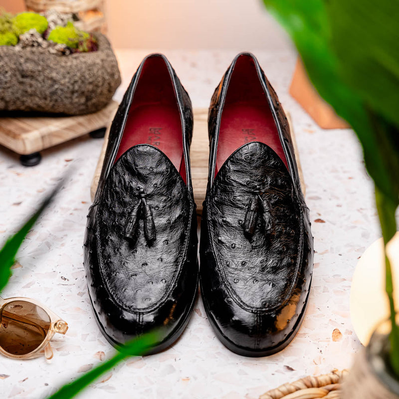 Marco Di Milano Aubiere Black Leather Dress Shoe