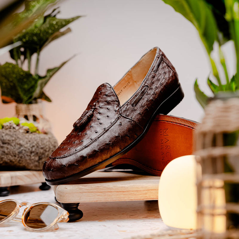 Marco Di Milano Aubiere Brown Leather Loafers