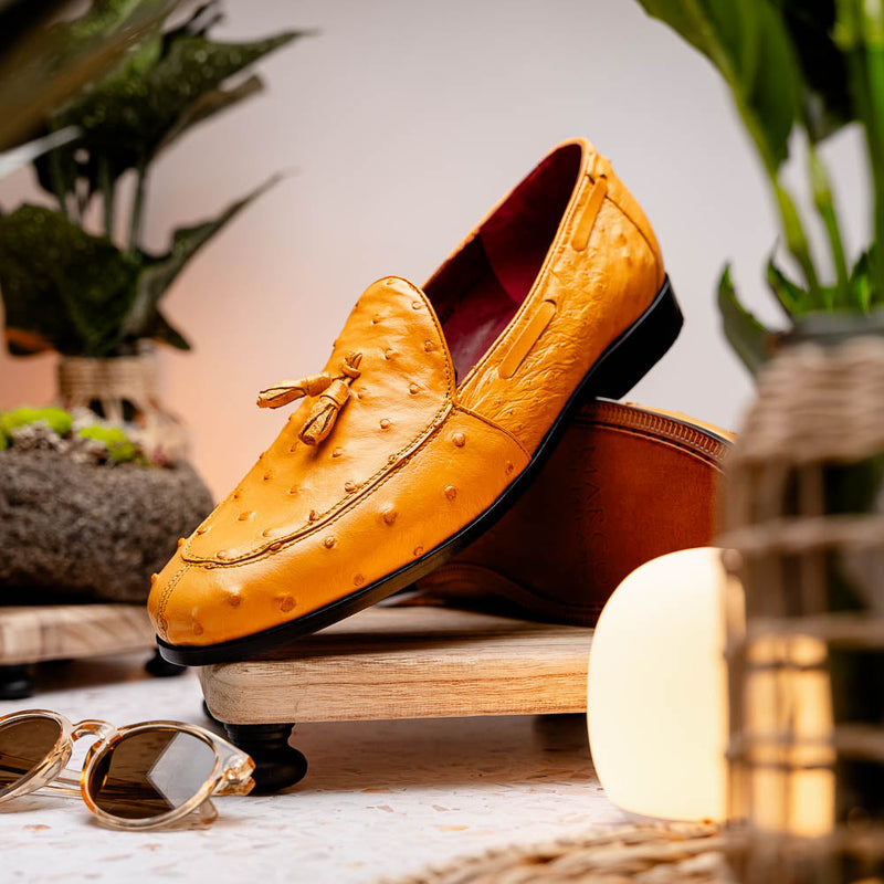 Marco Di Milano Aubiere Buttercup Leather Loafers