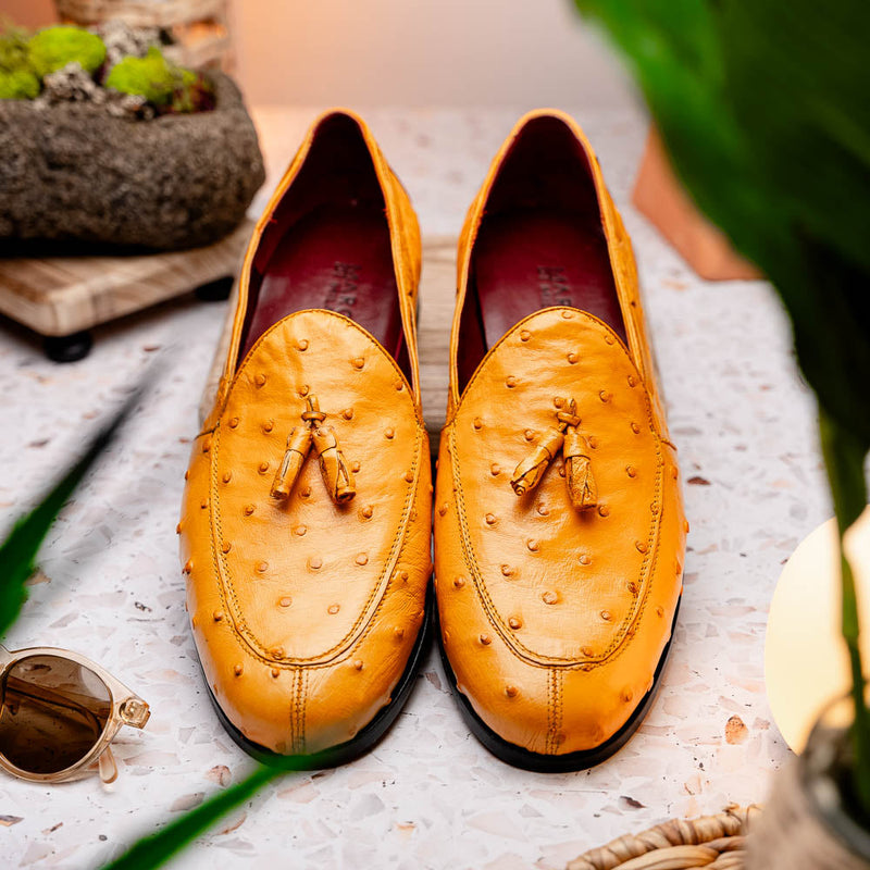 Marco Di Milano Aubiere Buttercup Leather Loafers