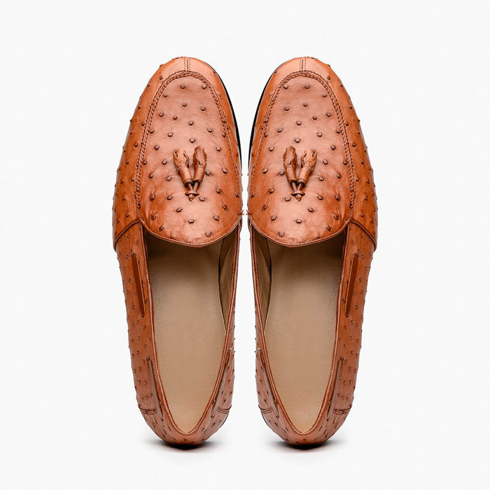 Marco Di Milano Aubiere Cognac Leather Dress Shoe