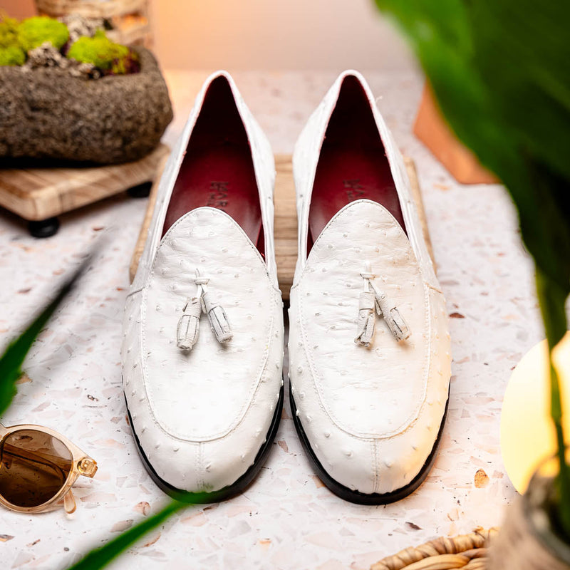 Marco Di Milano Aubiere White Leather Luxury Shoe