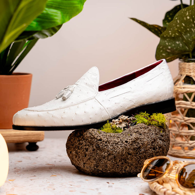 Marco Di Milano Aubiere White Leather Luxury Shoe