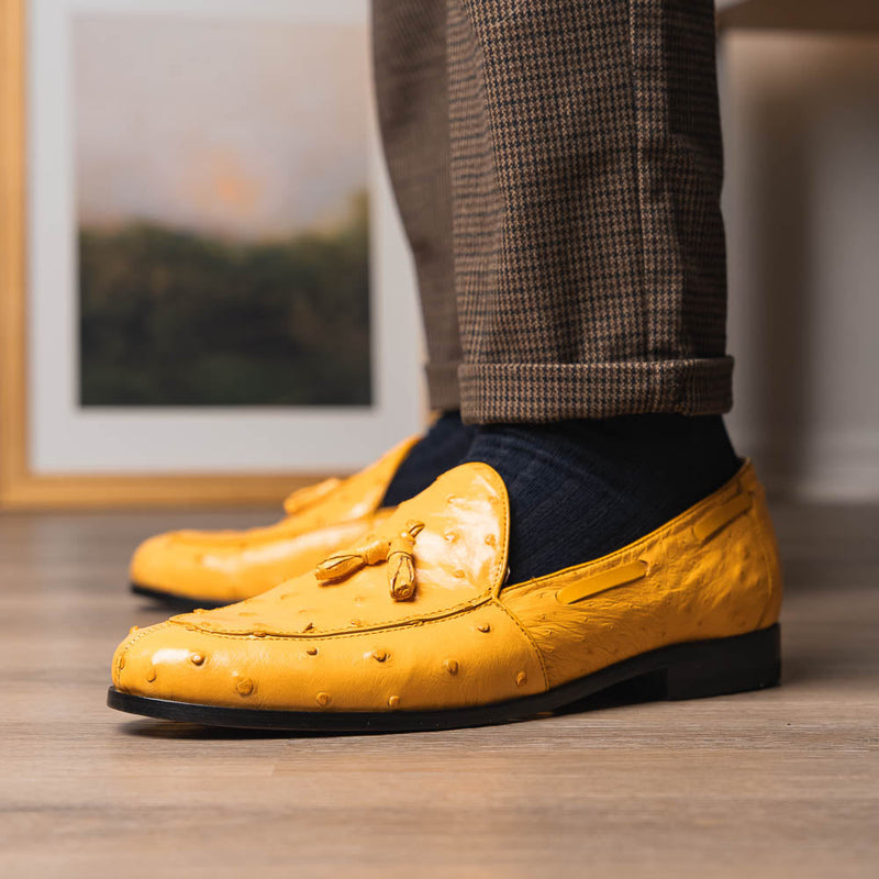 Marco Di Milano Aubiere Buttercup Leather Loafers