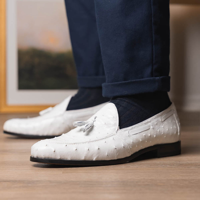 Marco Di Milano Aubiere White Leather Luxury Shoe