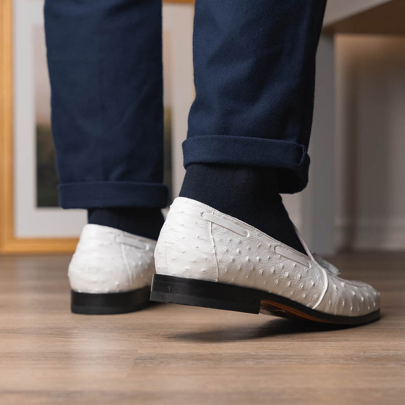 Marco Di Milano Aubiere White Leather Luxury Shoe