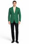 Augusta Green Blazer Men's Classic Brass buttons Blazer Sport Jacket