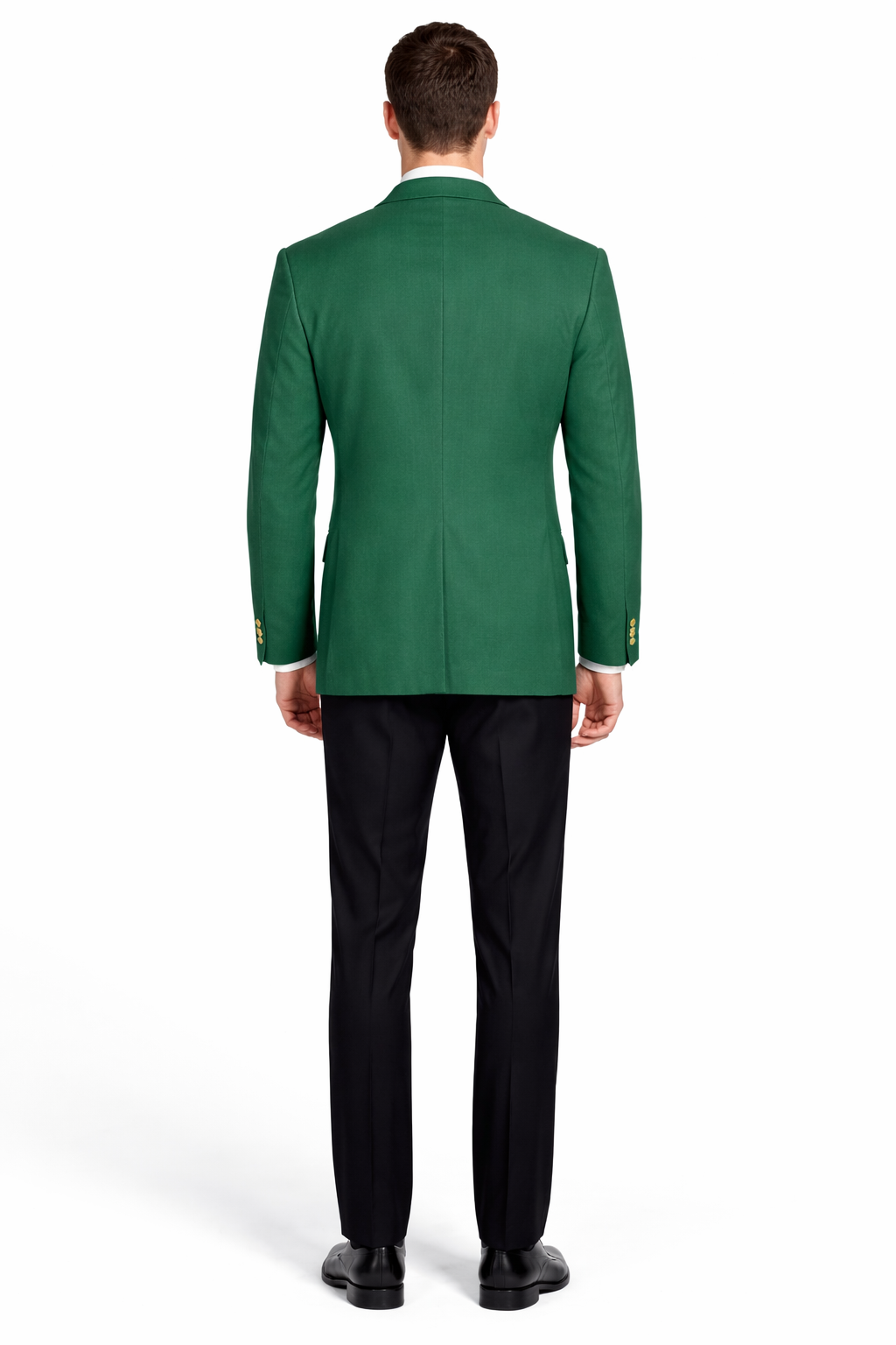 Augusta Green Blazer Men's Classic Brass buttons Blazer Sport Jacket
