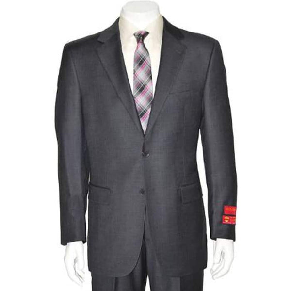 Mens Grey Wool Suit - Any Brand Style Size