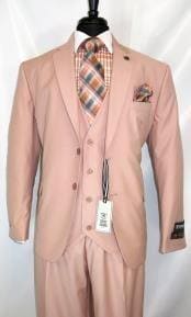 Rose Gold Suit For Men - Rose Gold Groomsmen Suits - AlbertoNardoniStore