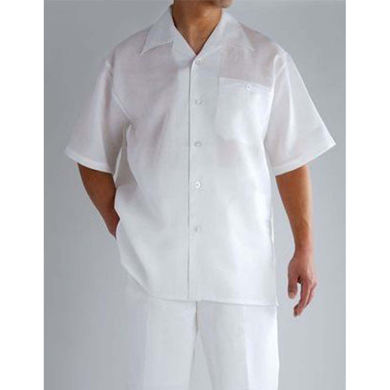 Mens Lavender Linen Shirt and Pants Casual Outfit Set