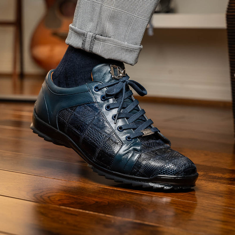 Marco Di Milano Bari Navy Suede Loafers