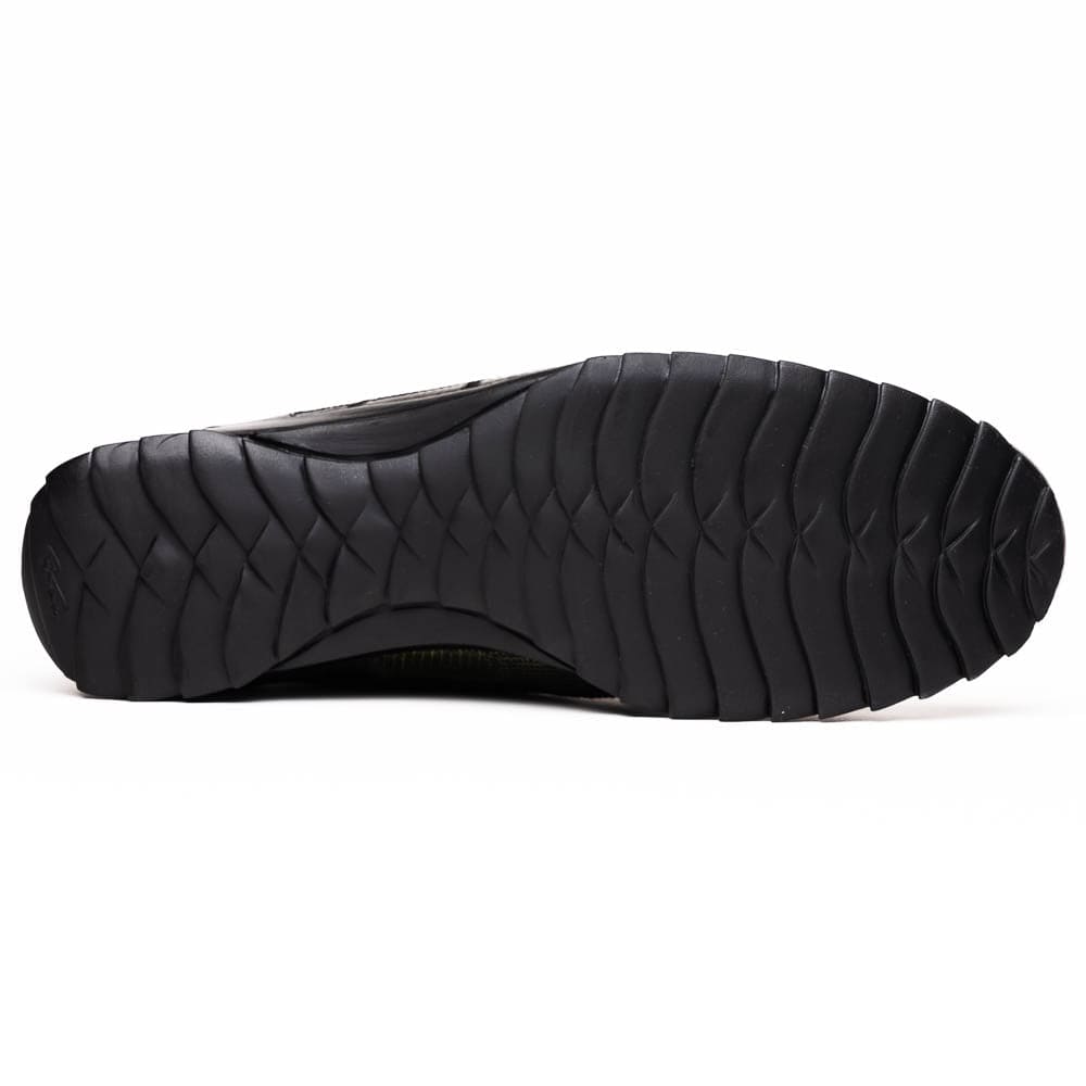 Marco Di Milano Bari Green Lizard Patchwork Sneakers