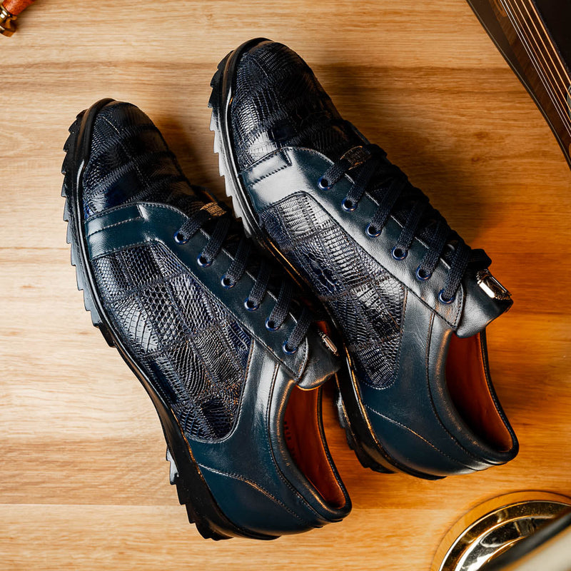 Marco Di Milano Bari Navy Suede Loafers