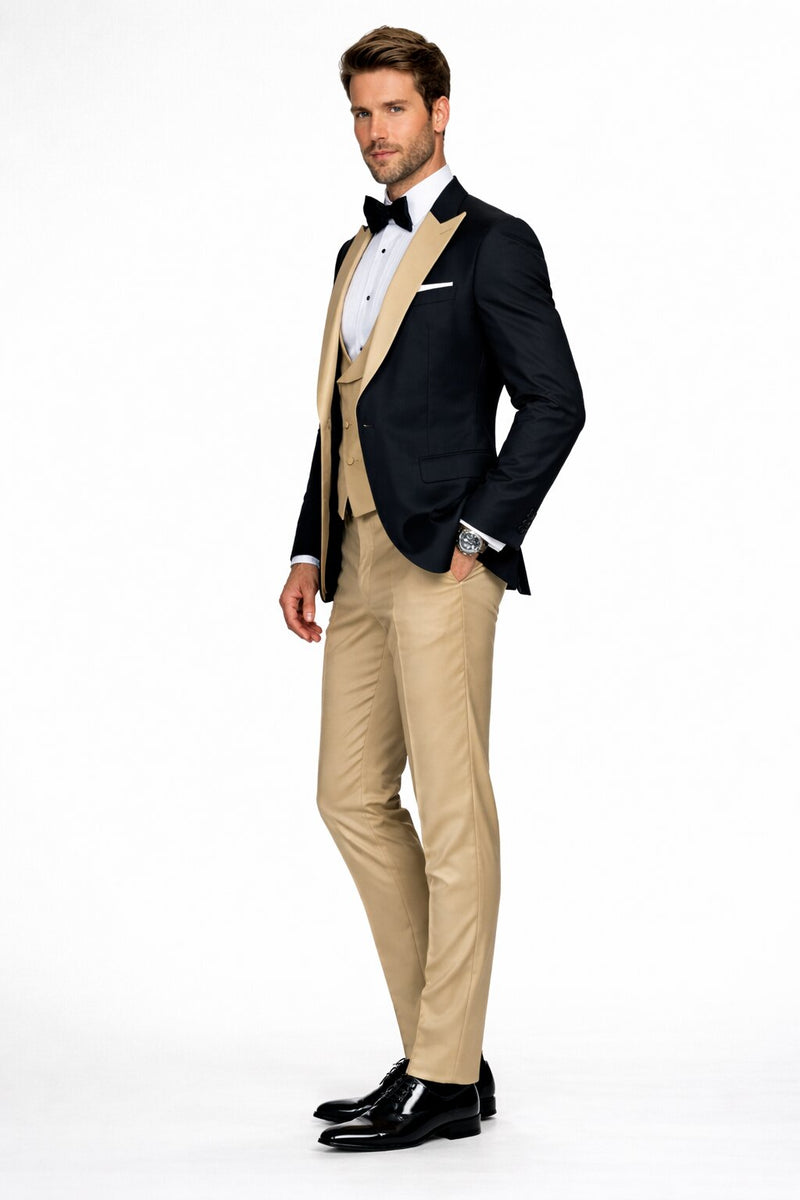 Tan Tuxedo - Beige Champagne Color Tuxedo