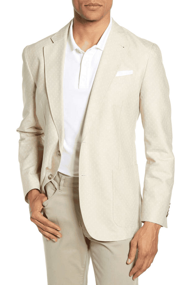 Beige Wedding Suits - AlbertoNardoniStore