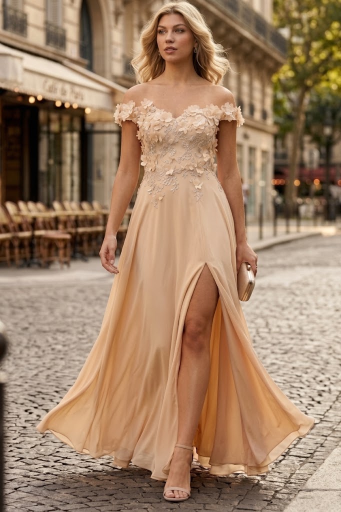 Royal Queen RQ7942 Floral Bridesmaid Dress