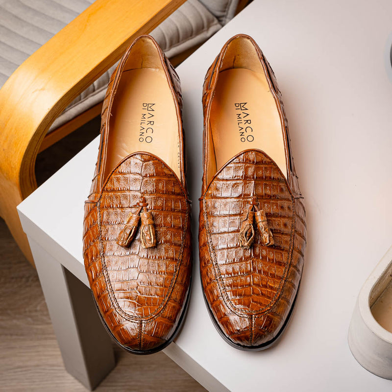 Marco Di Milano Bianchi Bay Apache Leather Shoe
