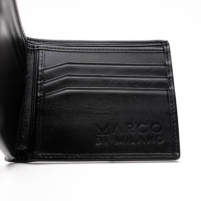 Marco Di Milano Vallo Wallet Black Leather Shoe
