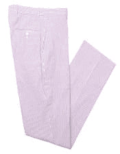 Big And Tall Seersucker Pants - AlbertoNardoniStore