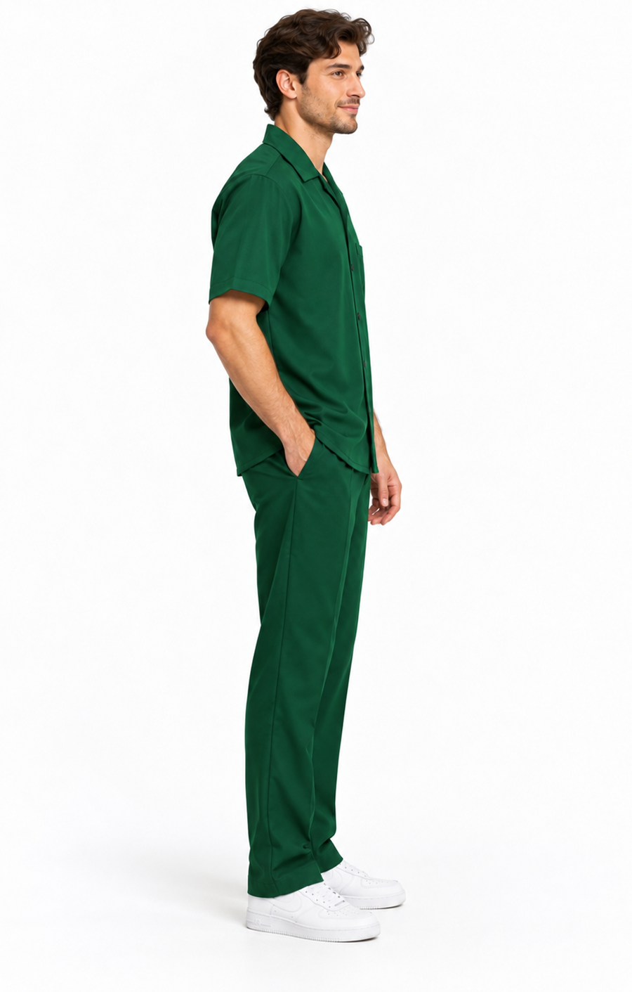 4XL 5XL 6XL 7XL 8XL Big And Tall Walking Green Suit