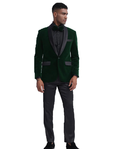 Black and Green Suit - AlbertoNardoniStore