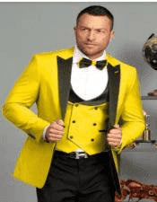 Black and Yellow Suit - AlbertoNardoniStore